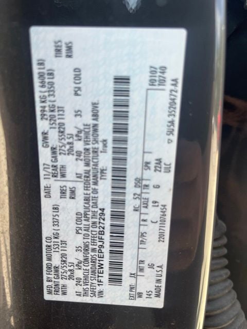2018 Ford F-150 XL