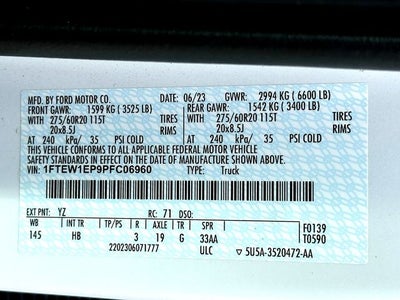 2023 Ford F-150 Lariat