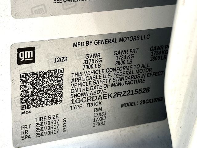 2024 Chevrolet Silverado 1500 WT