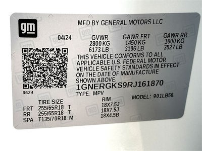 2024 Chevrolet Traverse LT 1LT