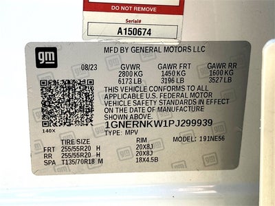 2023 Chevrolet Traverse High Country