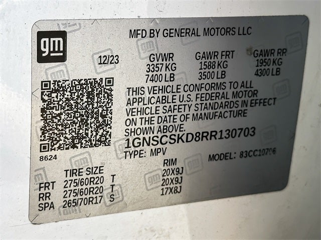 2024 Chevrolet Tahoe Premier