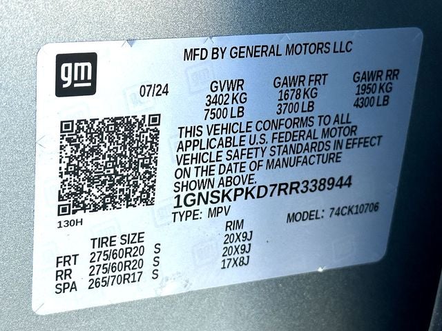 2024 Chevrolet Tahoe Z71