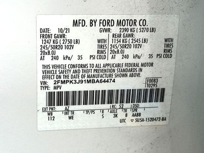 2021 Ford Edge ST Line