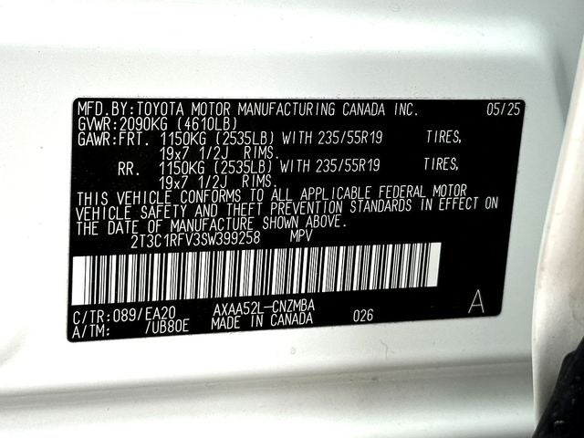 2025 Toyota RAV4 XLE Premium