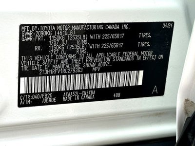 2024 Toyota RAV4 LE