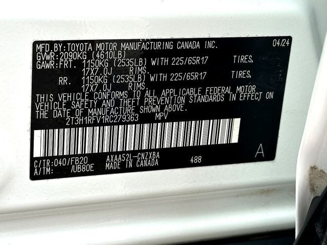 2024 Toyota RAV4 LE