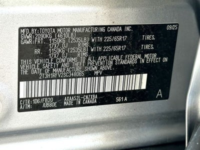 2025 Toyota RAV4 LE