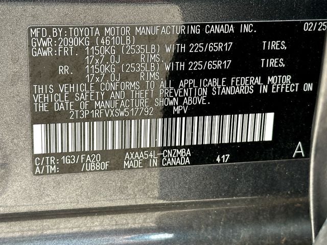 2025 Toyota RAV4 XLE