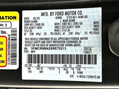 2025 Ford Bronco Sport Big Bend