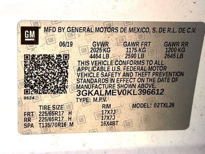 2019 GMC Terrain SLE