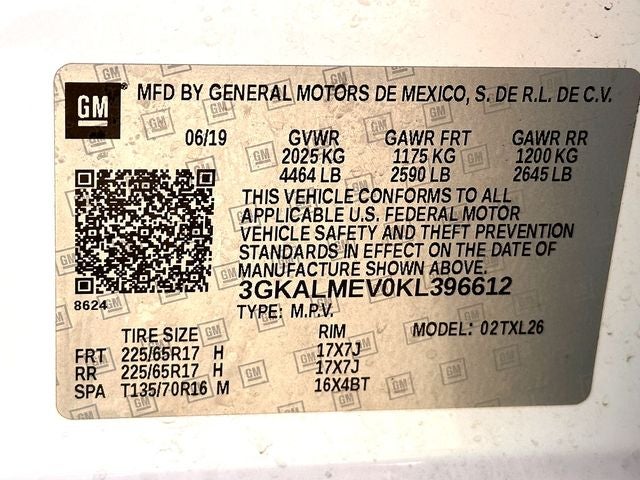 2019 GMC Terrain SLE