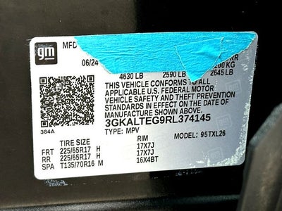 2024 GMC Terrain SLE
