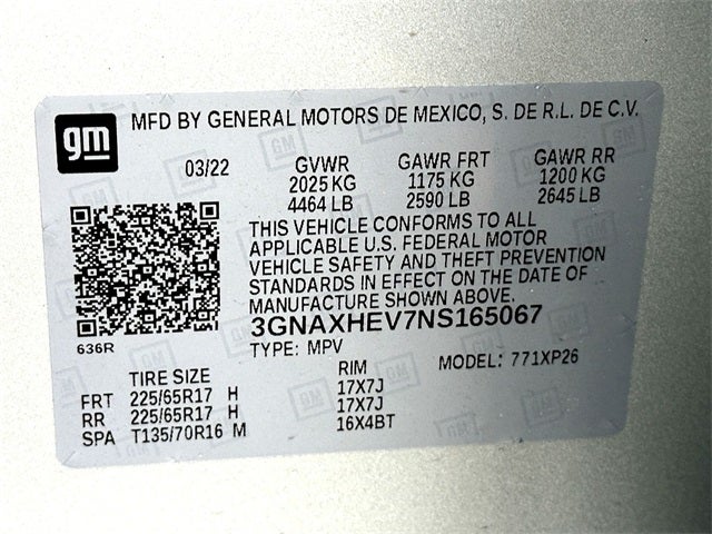 2022 Chevrolet Equinox LS