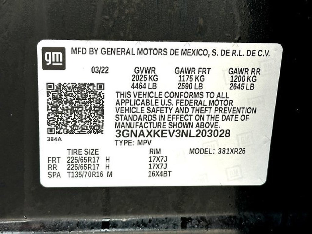 2022 Chevrolet Equinox LT