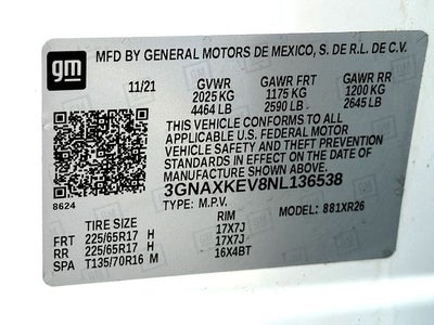 2022 Chevrolet Equinox LT