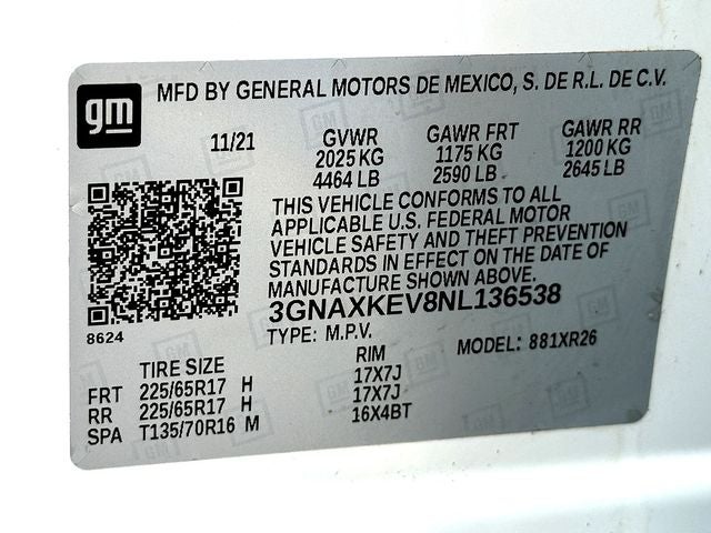 2022 Chevrolet Equinox LT