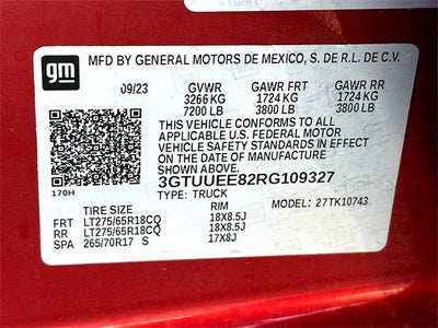 2024 GMC Sierra 1500 AT4