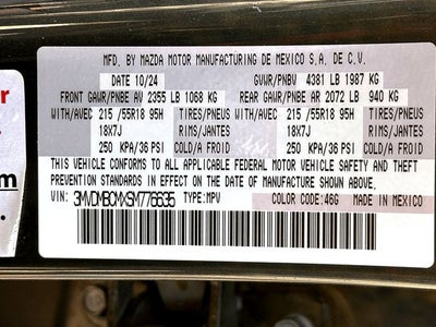 2025 Mazda Mazda CX-30 2.5 S Preferred Package