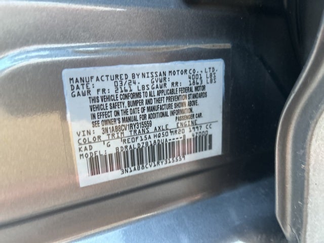 2024 Nissan Sentra SV