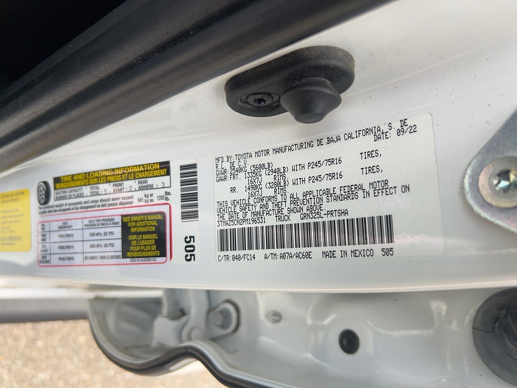 2023 Toyota Tacoma 2WD SR5 V6