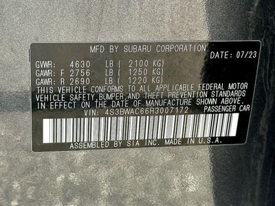 2024 Subaru Legacy Premium