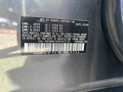 2024 Subaru Legacy Premium