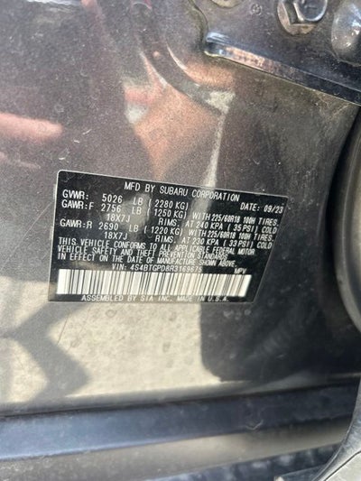2024 Subaru Outback Touring XT