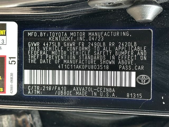 2023 Toyota Camry LE