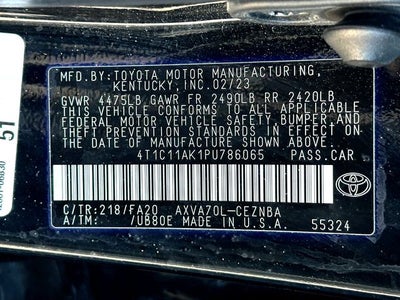 2023 Toyota Camry LE