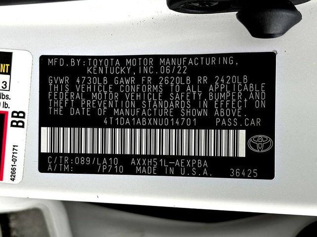 2022 Toyota Avalon Limited