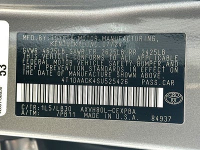 2025 Toyota Camry XSE