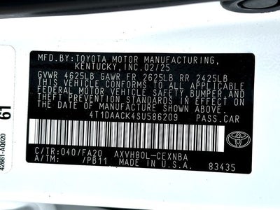 2025 Toyota Camry LE