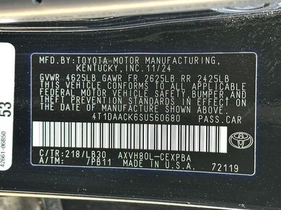 2025 Toyota Camry XSE