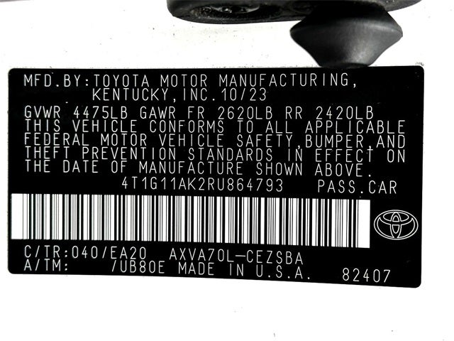 2024 Toyota Camry SE