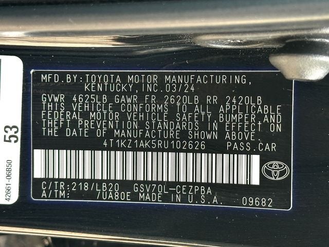 2024 Toyota Camry XSE V6