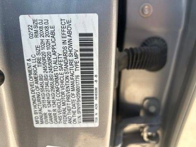 2022 Honda Pilot Special Edition
