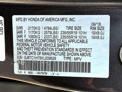 2019 Acura RDX Advance Package