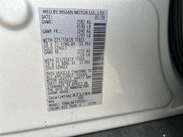 2019 Nissan Rogue SL