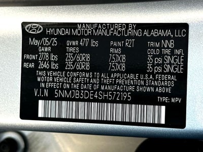 2025 Hyundai Tucson SEL