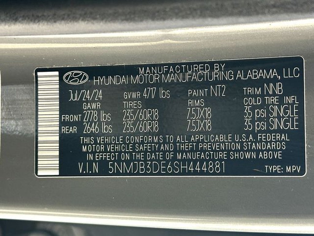 2025 Hyundai Tucson SEL