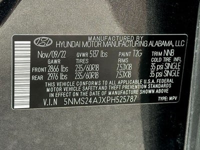 2023 Hyundai Santa Fe SEL