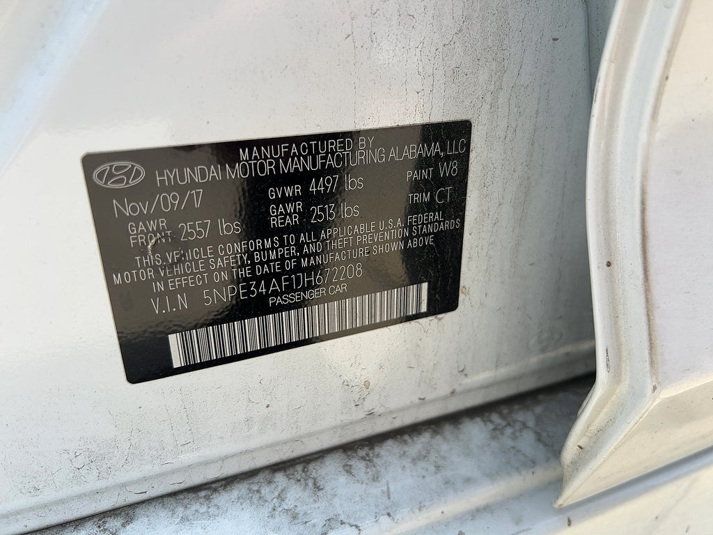 2018 Hyundai Sonata Limited