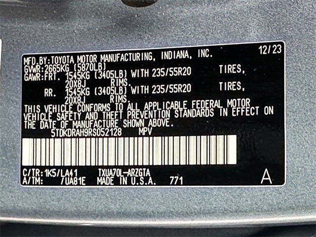 2024 Toyota Highlander Platinum