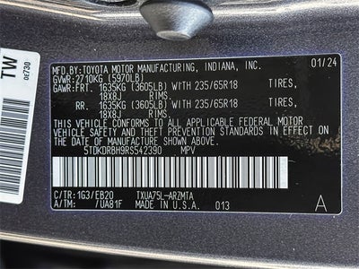 2024 Toyota Highlander XLE