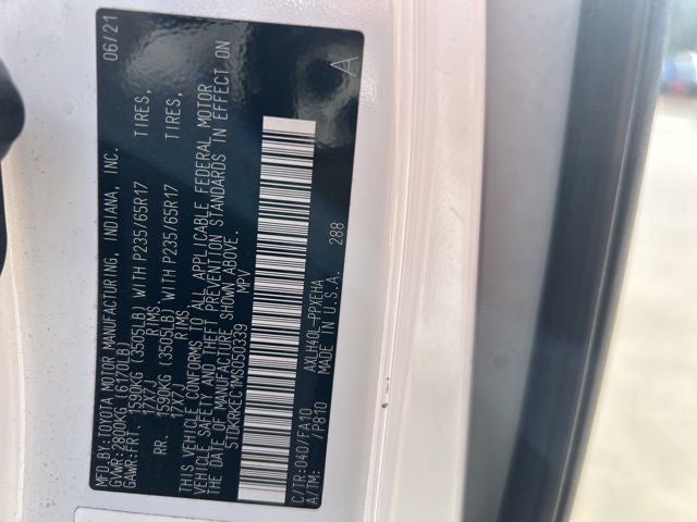 2021 Toyota Sienna LE 8 Passenger