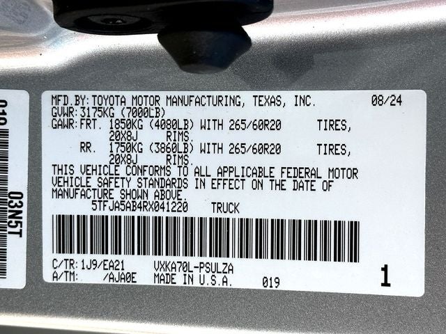 2024 Toyota Tundra Limited