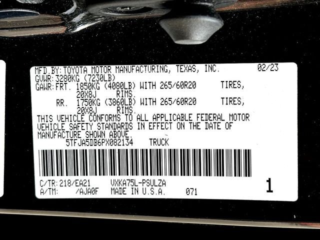 2023 Toyota Tundra Limited