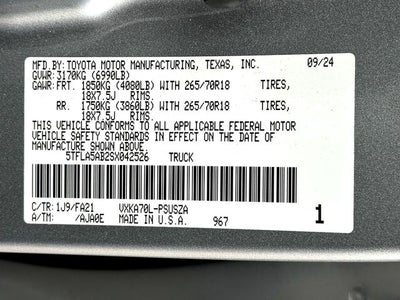 2025 Toyota Tundra SR5