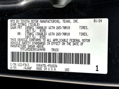 2024 Toyota Tundra SR5